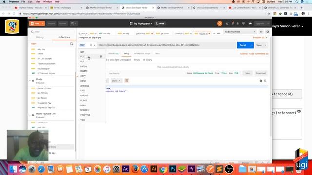MTN API Integration part 5_Postman_creating a token смотреть онлайн