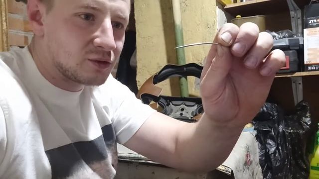 Лайфхак как сделать крючок для затяжки шва?. Сшил оплетку , сделал инструмент для с шитья ? смотреть онлайн