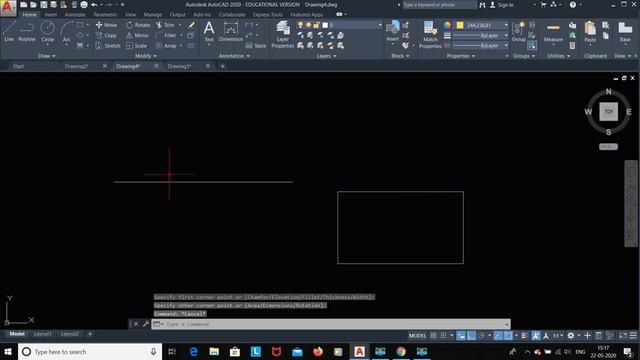 AutoCAD Tutorial 10 : Modify (4th Part) Set to by layer, Change Space, Lengthen,Align,Break, NCopy смотреть онлайн