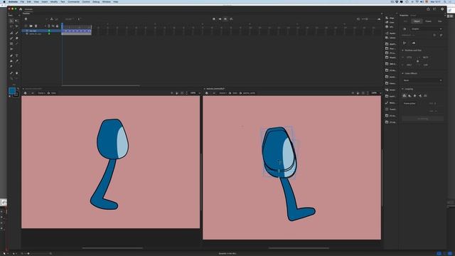 Process to use invert mask. Adobe Animate. смотреть онлайн