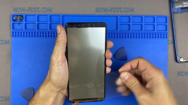 Замена экрана Samsung Galaxy A7 2018 смотреть онлайн