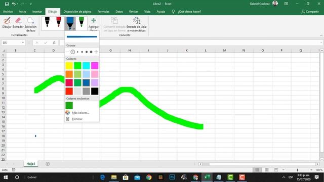 Dibujar en Microsoft Excel 2019 - Microsoft 365 смотреть онлайн