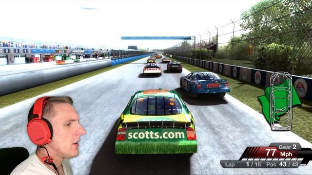 MONTREAL NASCAR NATIONWIDE SERIES DLC // NASCAR 09 смотреть онлайн