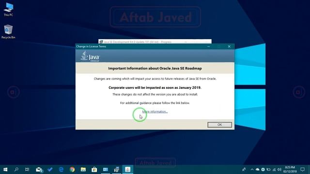 How to install JAVA in windows 10 Urdu смотреть онлайн