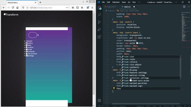 How To Create A Mobile Menu With Html Css смотреть онлайн
