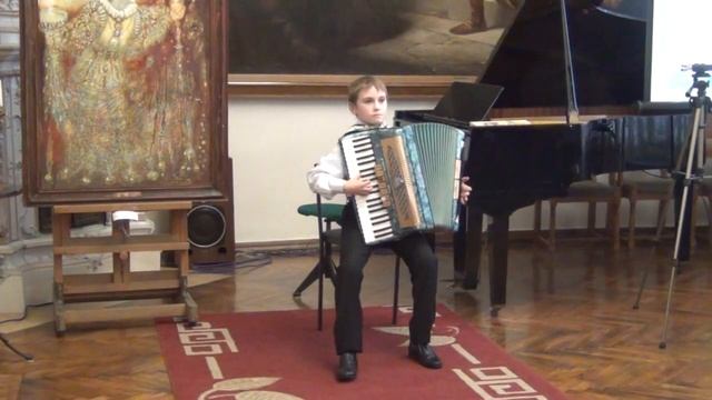 #IStepanovaBorovskaya Вальс "Монмартр" исп.Мартынов Дмитрий уч.5 кл. ДШИ № 2 смотреть онлайн