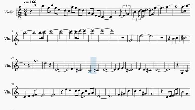 Violin Sheet Music: How to play Final Duet (Omori) by Pedro Silva смотреть онлайн