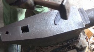 Ковка Якутский нож Сталь 9ХС