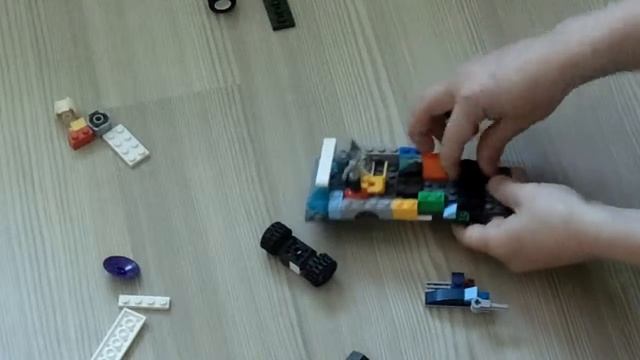 Машина из Лего. Lego Car. смотреть онлайн
