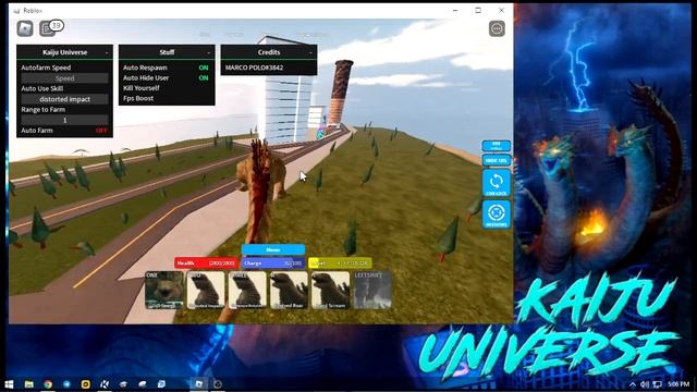 *NEW* KAIJU UNIVERSE SCRIPT | AUTO FARM | AUTO SKILL | ANTI LAG | OP | смотреть онлайн