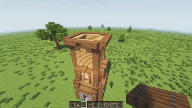 How to Build a Small Minecraft Windmill 1.19 - Minecraft Windmill Tutorial 1.19 смотреть онлайн