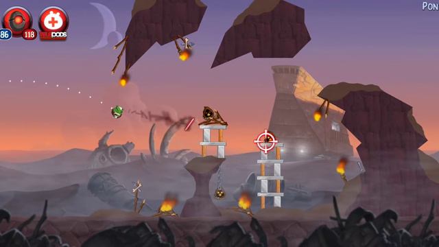 Angry Birds Star Wars 2 - Gameplay "Count Dooku" смотреть онлайн