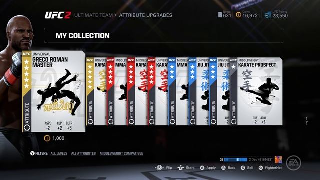 EA SPORTS UFC 2 ULTIMATE TEAM TIPS - How To Upgrade & Boost Your Fighter Stats | Middleweight Class смотреть онлайн
