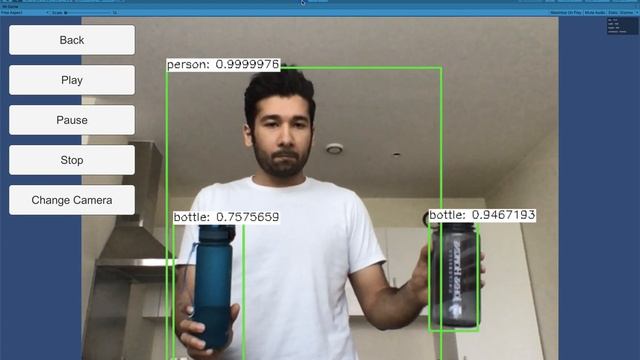 Unity Object Detection/Classification Demo смотреть онлайн