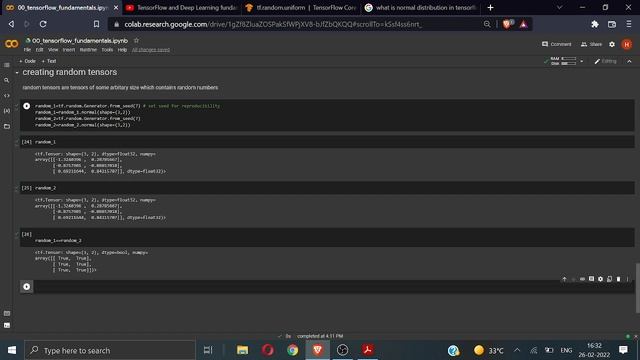 How to Create Random Tensor | Deep Learning With Tensorflow #5 смотреть онлайн