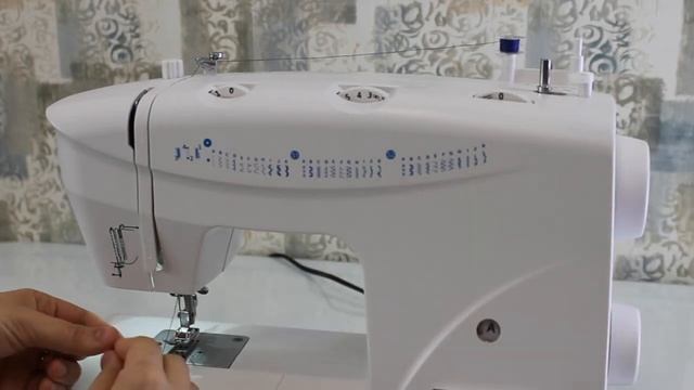 Швейная машинка DEXP SM-3500W. ЗАПРАВКА ВЕРХНЕЙ НИТИ смотреть онлайн