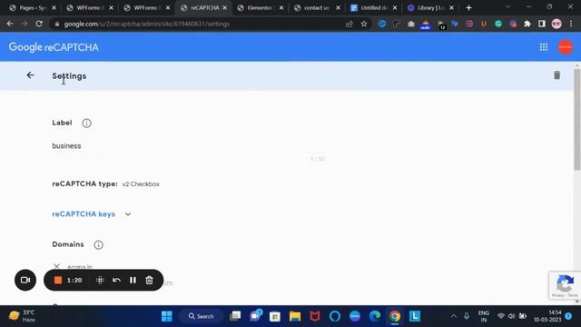 How to delete a site from reCaptcha admin console | WordPress #recaptcha #wpforms смотреть онлайн