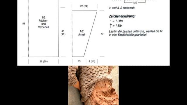 Женские кофточки крючком со схемами - Women's Crocheted Blouses With Patterns