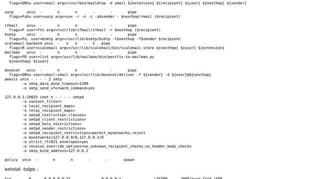 Amavis : Can't connect to socket 127.0.0.1:\* using module IO::Socket::IP: Connection refused смотреть онлайн