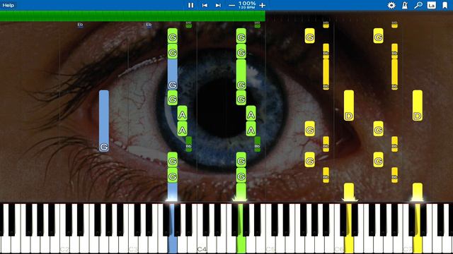 Requiem For A Dream - 4 Hands - Synthesia Piano Tutorial смотреть онлайн