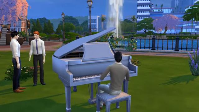 The Sims 4 Sing Song Pop on Piano, Tomorrow, Today смотреть онлайн
