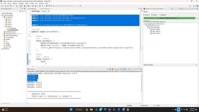 Test Automation with Java and Selenium Class-20 Annotations,Dependency Methods & Types of Assertion смотреть онлайн