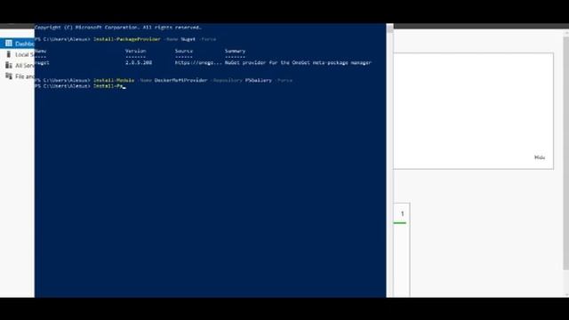 VIRTUALIZAR CONTAINERS EN WINDOWS SERVER 2019 смотреть онлайн