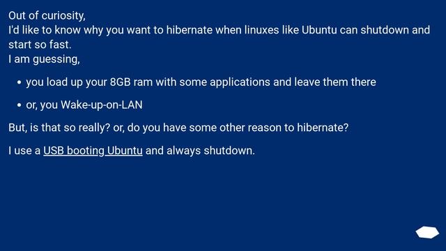 Can I hibernate Linux without a swap partition? смотреть онлайн