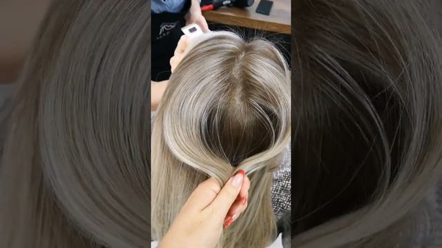 Шатуш на длинные волосы и накрутка на утюг смотреть онлайн