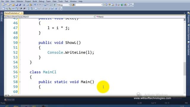 ASP.Net Static Constructor Protected Partial in Hindi смотреть онлайн