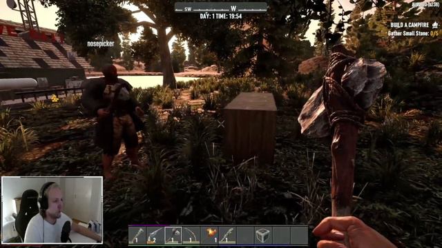 7 Days To Die - dag 1 2av2 - BYGGA EGET ELLER FLYTTA IN? THE AGE OLD QUESTION смотреть онлайн