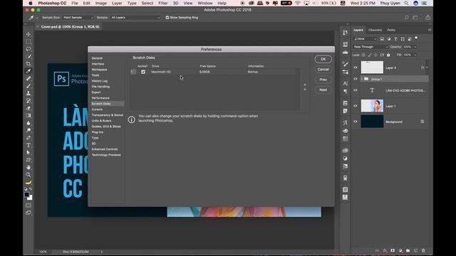Bài 02: Tăng Tốc Hiệu Suất & Tìm Kiếm | Làm Chủ Photoshop CC 2018 смотреть онлайн