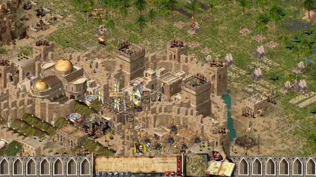 Lite-Show|Stronghold Crusader "Фэнтези" pack AI-team Tornament 1/4 - 1 team VS 2 team смотреть онлайн