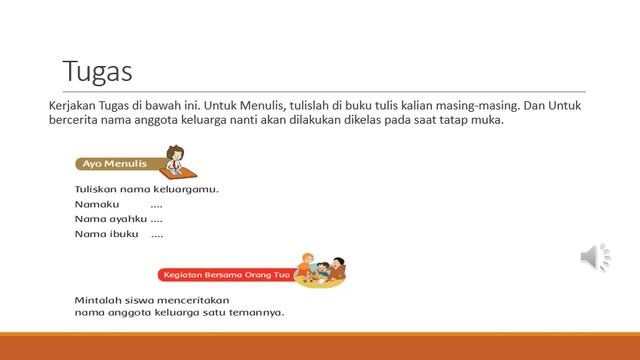 Tema 4 Keluargaku Sub 1 Bahasa Indonesia Kelas 1 SD смотреть онлайн