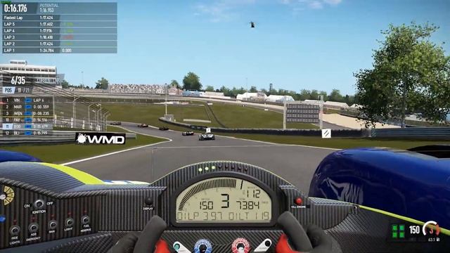 Project Cars 2 - Brands Hatch LMP2 Race with maxed out AI difficulty settings смотреть онлайн