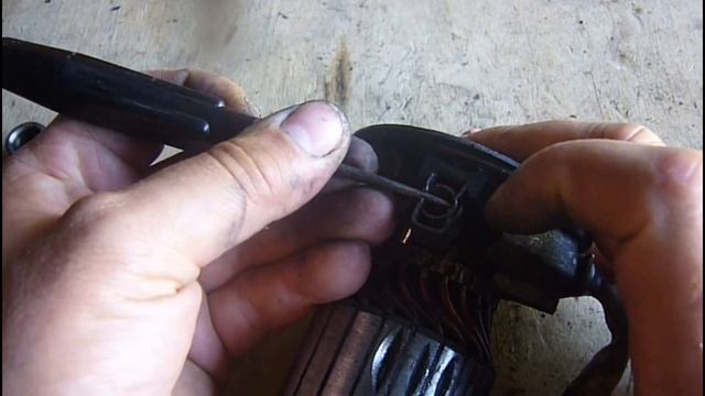 Замена щеток стартера, как просто вставить щетки в ротор смотреть онлайн