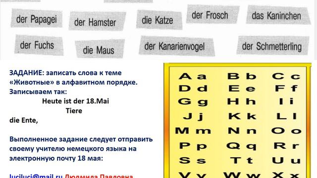 18 05 2020 второй иностранный язык 5класс Перепёлкина Л П смотреть онлайн