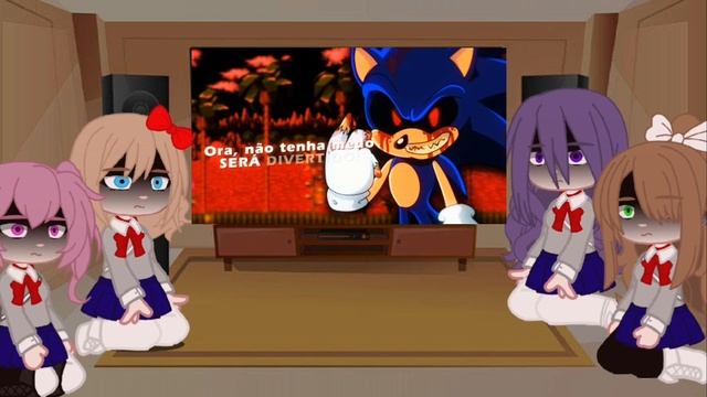 ddlc reagindo a rap sonic exe смотреть онлайн
