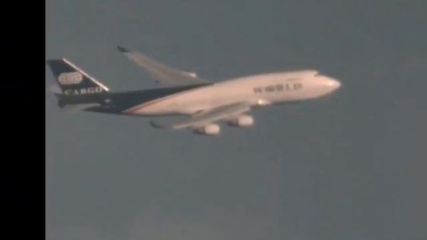 OpticTracker Tracking a Cargo Boeing 747