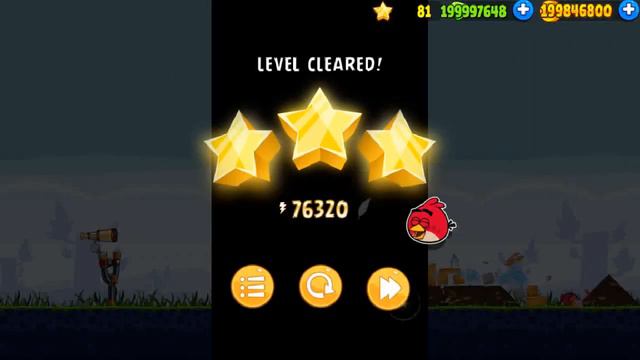 Angry Birds Classic v8.0.1 Full Game Part 2 (Poached Eggs 1-1 - 1-21) смотреть онлайн