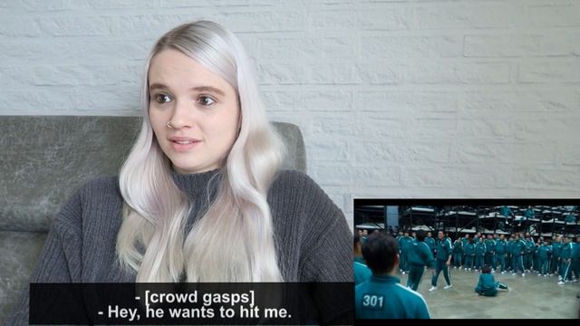 Squid Game 1x01 'Red Light, Green Light' REACTION смотреть онлайн