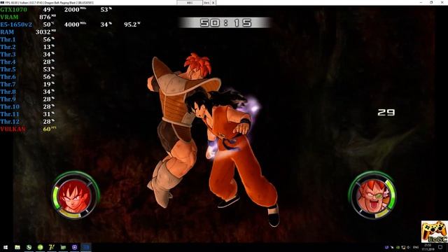 RPCS3 0.0.7 [PS3 Emulator] - Dragon Ball: Raging Blast 2 [QHD-Gameplay] E5-1650v2 #1 смотреть онлайн