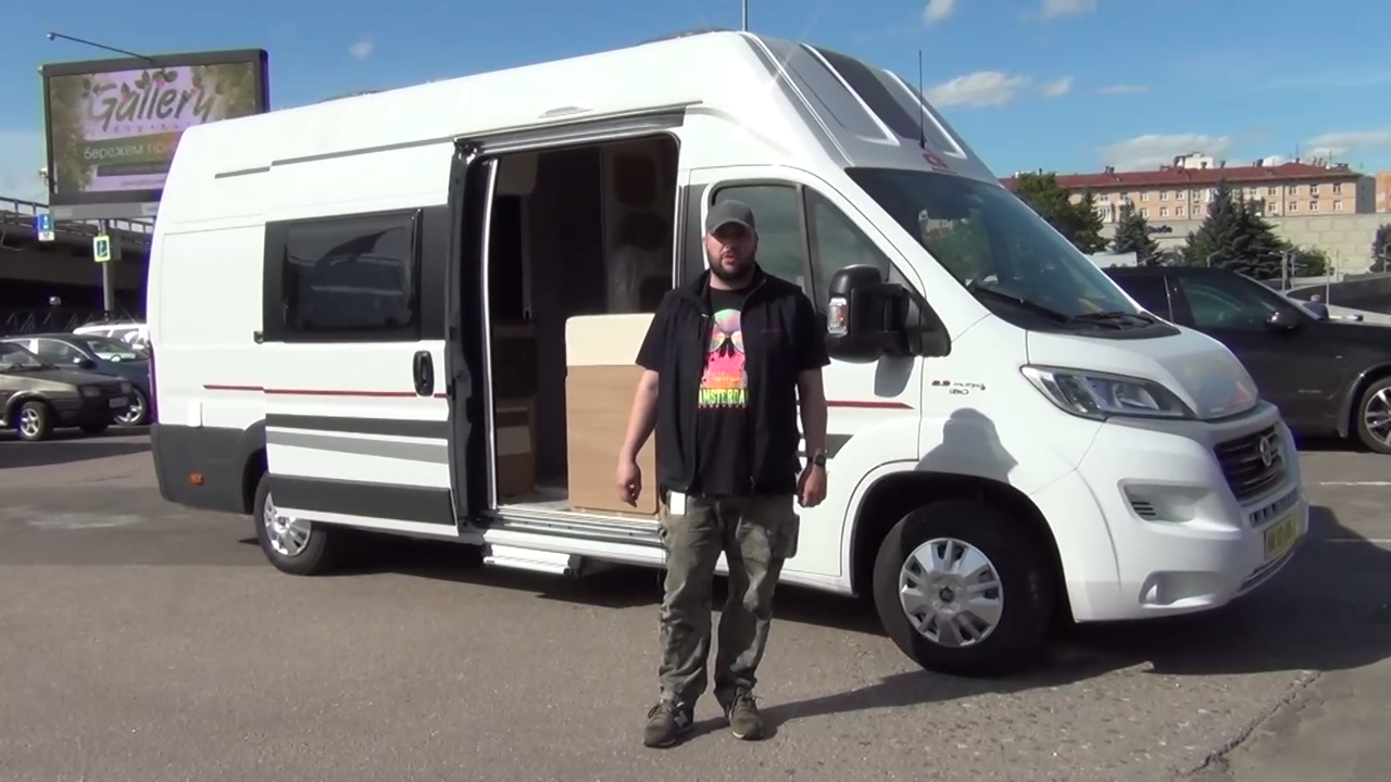 Adria Twin 640 SHX популярный дом на колесах в России. Обзор автодома в Москве 2017. смотреть онлайн