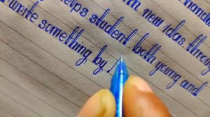 Красивый почерк шариковой ручкой || печатный почерк || английский почерк || почерк