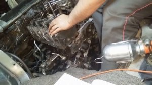 Установка головки блока цилиндров. 3c-t.