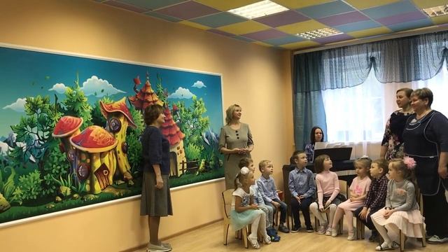 Сценка-экспромт, посвящённая Дню дошкольного работника. смотреть онлайн