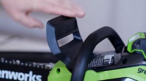 Пила цепная Greenworks GD40CS18 40V с бесщеточным двигателем (арт 2005807)