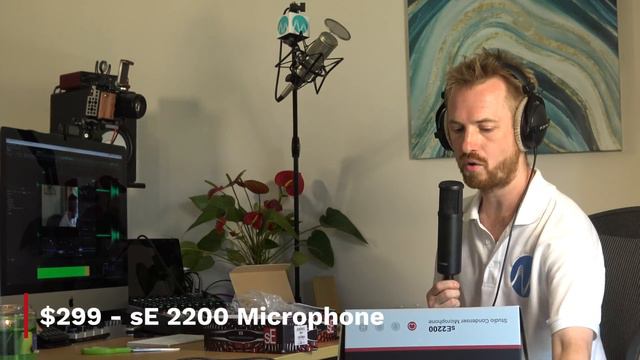 sE Electronics Mic Reviews - V3 - V7 - sE2200 - X1 S Studio Bundle смотреть онлайн
