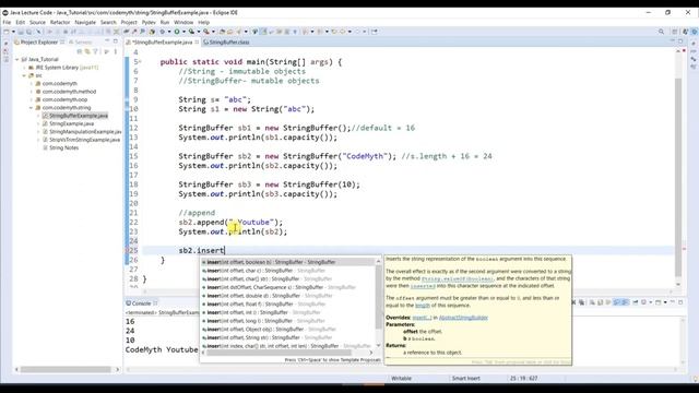 StringBuffer and Its important method in Java || 12 Minutes смотреть онлайн