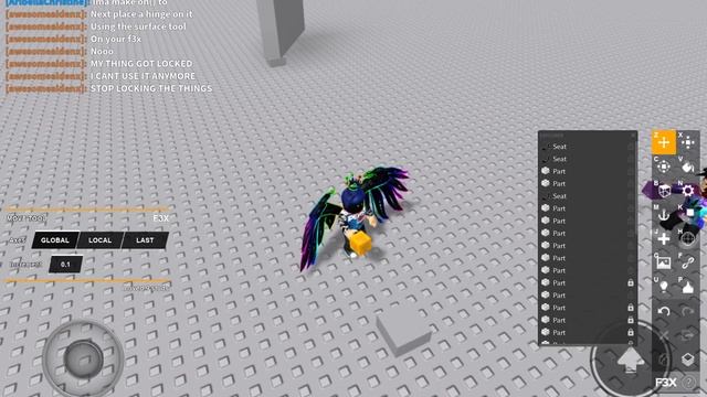 How to build a spinning block in ROBLOX using f3x! | ROBLOX | f3x building! смотреть онлайн